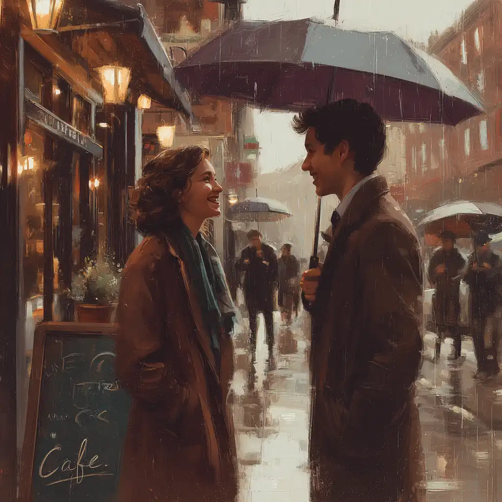 A Rainy Day in the City